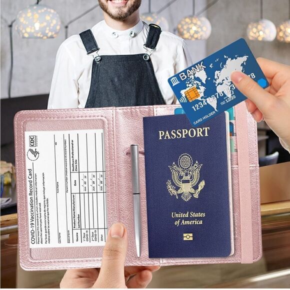 Leather Passport Cover  - Picture 2 of 5